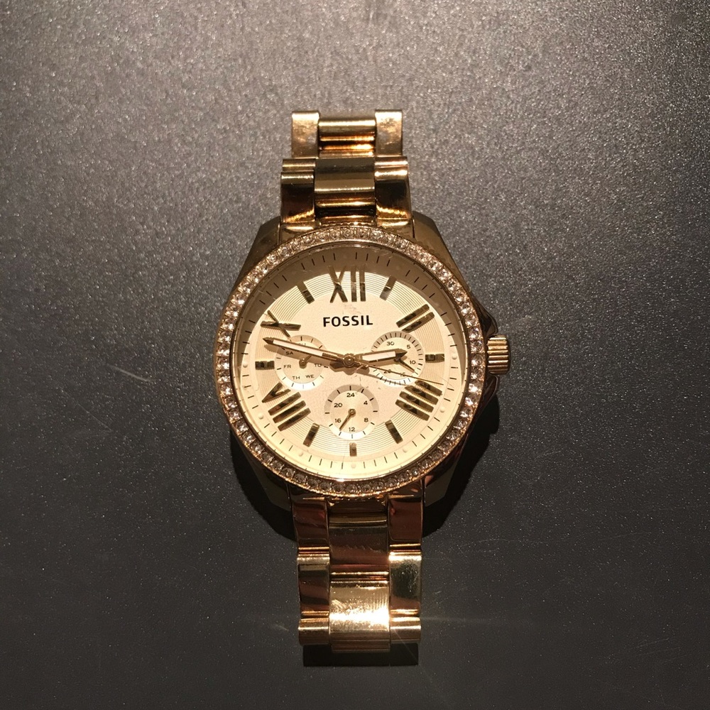 Fossil Gold Watch